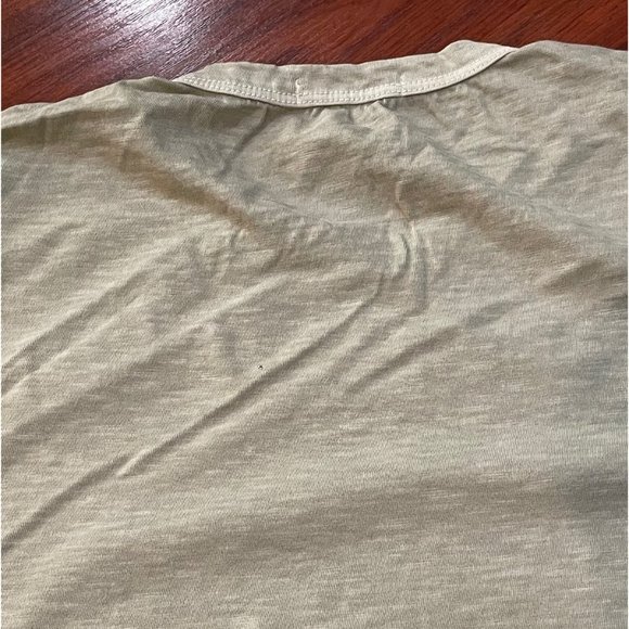 BUCK MASON  SLUB CURVED HEM TEE  SIZE L - Picture 8 of 11